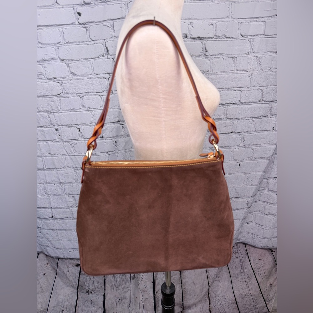Dooney & Bourke Suede Chloe 30 - Picture 2 of 7